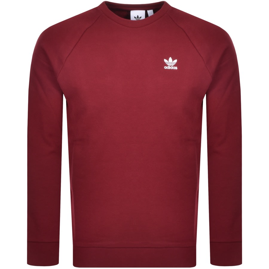 Alternative Image for ProductAdidas Originals Essential Sweatshirt Burgundy1